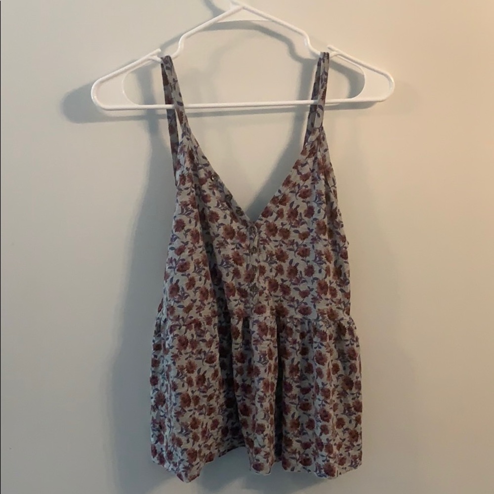 🟢 5/$20 Floral Tank Top